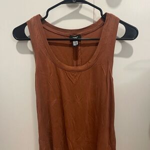 Express Brown Tank Top Sleeveless